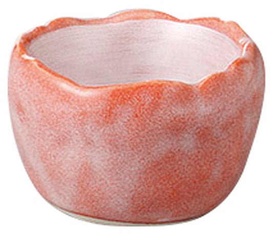 内銀赤楽波渕小付 [ 6.4 x 4.4cm ] [ 珍味 ] | 和食 飲食店 旅館 料亭 業務用