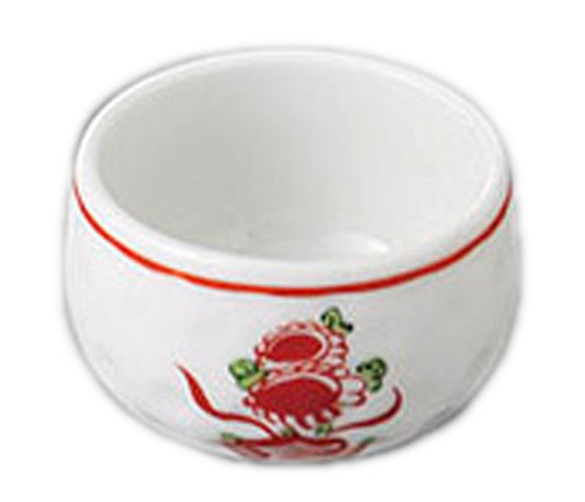 赤絵花鳥三ツ足珍味(小) [ 4.7 x 3.1cm ] [ 珍味 ] | 和食 飲食店 旅館 料亭 業務用