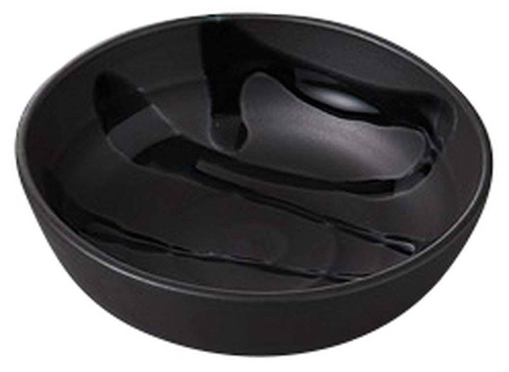 黒オリベ五輪小鉢 [ 11.4 x 3.8cm ] [ 松花堂 ] | 和食 飲食店 行楽 料亭 業務用