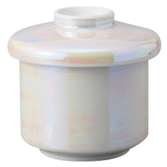 ラスターむし碗 [ 7 x 6.3cm 150cc ] [ むし碗 ] | 和食 飲食店 旅館 料亭 業務用