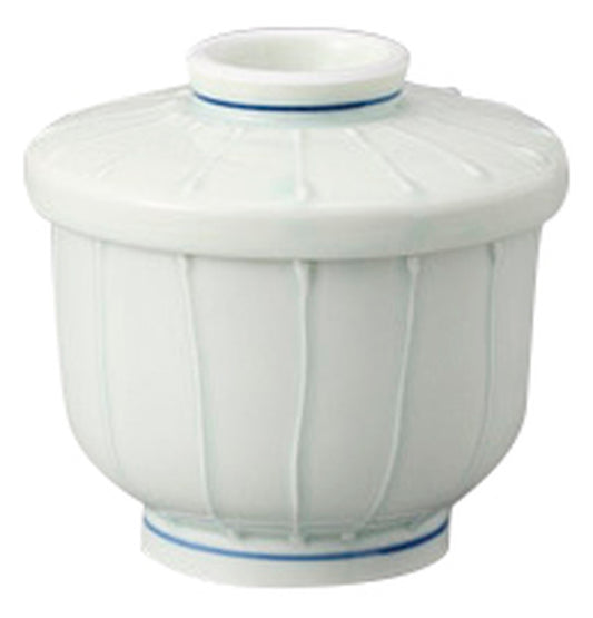 ヒワ磁一珍十草むし碗 [ 6.5 x 7.2cm 120cc ] [ むし碗 ] | 和食 飲食店 旅館 料亭 業務用