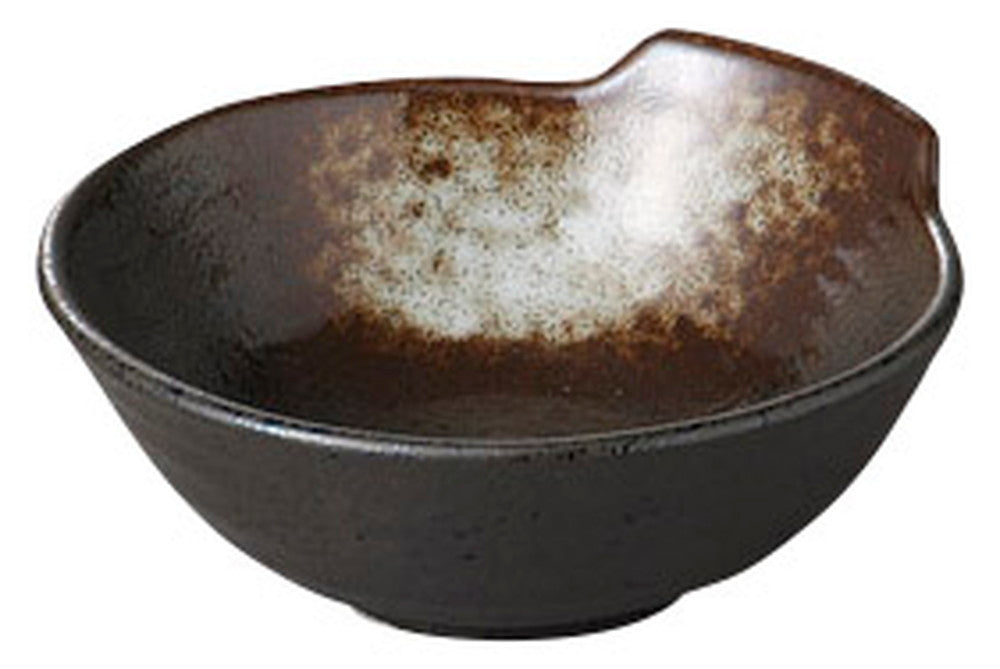 白吹天目京呑水 [ 12.5 x 12 x 4.8cm ] [ 呑水 ] | 和食 飲食店 旅館 料亭 業務用