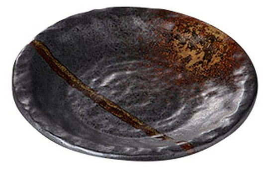 南蛮吹流し石目5.0皿 [ 16 x 2.3cm ] [ 和皿 ] | 和食 飲食店 旅館 料亭 業務用