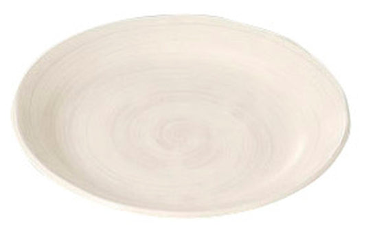 クラフト粉引4.0皿 [ 14 x 2.2cm ] [ 和皿 ] | 和食 飲食店 旅館 料亭 業務用