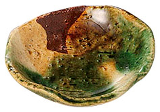 新織部小皿 [ 8.2 x 2.1cm ] [ 小皿 ] | 和食 飲食店 旅館 料亭 業務用