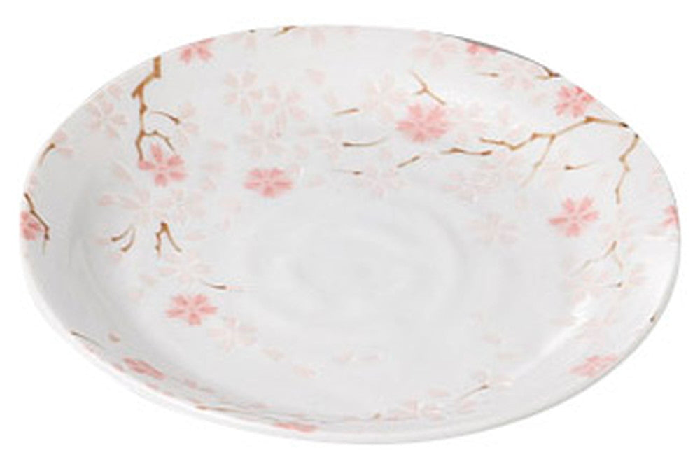 神宮桜8.0皿 [ 26.5 x 3.5cm ] [ 丸盛皿 ] | 和食 飲食店 旅館 料亭 業務用