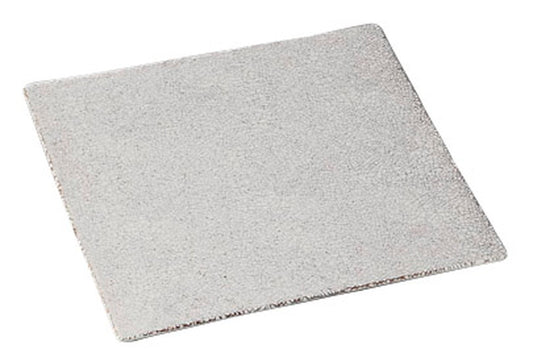 古代白26cm平角皿 [ 26 x 0.8cm ] [ 正角盛皿 ] | 和食 飲食店 旅館 料亭 業務用