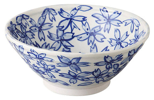 新型手描さくら8.0大鉢 [ 24.5 x 10.5cm ] [ 盛鉢 ] | 和食 飲食店 旅館 料亭 業務用