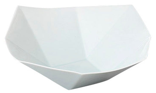 淡青磁オリガミ大鉢 [ 24.3 x 24.3 x 8.8cm ] [ 盛鉢 ] | 和食 飲食店 旅館 料亭 業務用