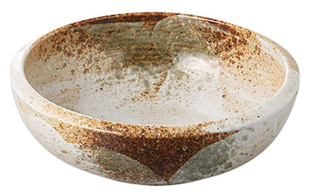 雪志野括り手6.5鉢 [ 20.5 x 6cm ] [ 盛鉢 ] | 和食 飲食店 旅館 料亭 業務用