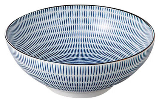 十草(青)6.8ボール [ 21.3 x 8.3cm ] [ 盛鉢 ] | 和食 飲食店 旅館 料亭 業務用