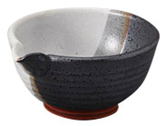 塗分3.6片口鉢 [ 12.7 x 11.5 x 6cm 約260cc ] [ 酒器 ] | 和食 飲食店 割烹 居酒屋 業務用