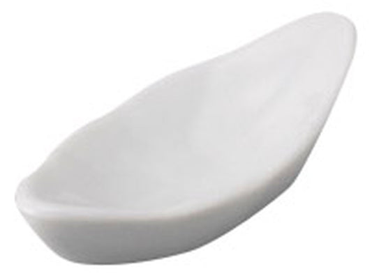 白風船箸置 [ 6.1 x 2.7 x 1.1cm ] [ 箸置き ] | 和食 飲食店 旅館 日本土産 カフェ