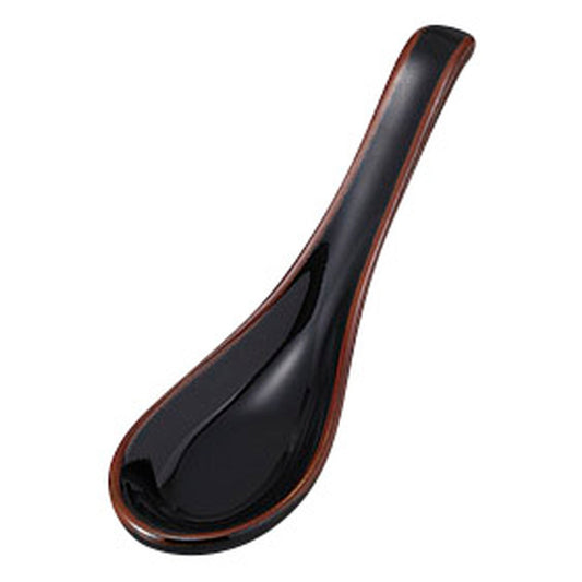 天目6.0掛レンゲ [ 17.5 x 4.8cm ] [ レンゲ ] | 飲食店 ラーメン店 中華 業務用