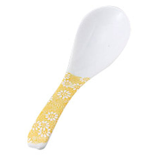 イエローカレースプーン [ 16 x 16cm ] [ スプーン ] | 飲食店 ラーメン店 蕎麦屋 業務用