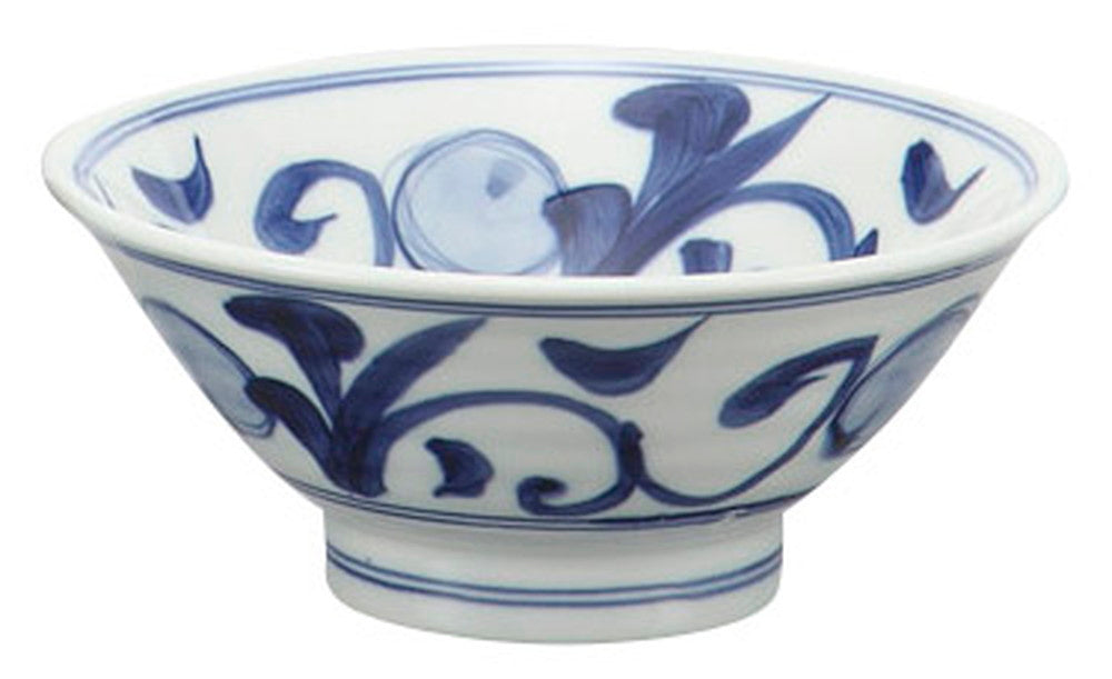 手描唐草6.5そば丼 [ 20 x 8.6cm ] [ 丼 ] | 和食 飲食店 定食屋 業務用