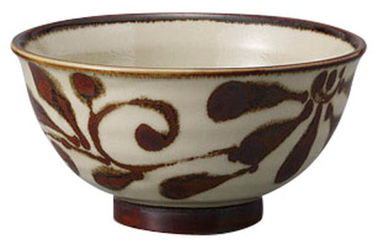 琉球サビ唐草六兵衛5.0高ハマ丼 [ 15.3 x 8cm 760cc ] [ 丼 ] | 和食 飲食店 定食屋 業務用