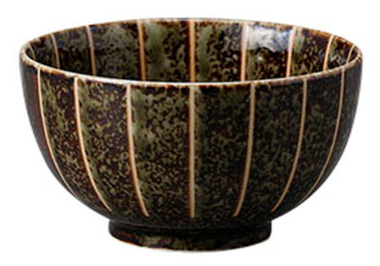 深緑十草多用碗 [ 13.2 x 7..5cm ] [ ミニ丼 ] | 和食 飲食店 定食屋 業務用