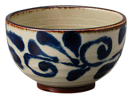 琉球るり唐草4.0多用丼 [ 12.5 x 7.5cm ] [ ミニ丼 ] | 和食 飲食店 定食屋 業務用