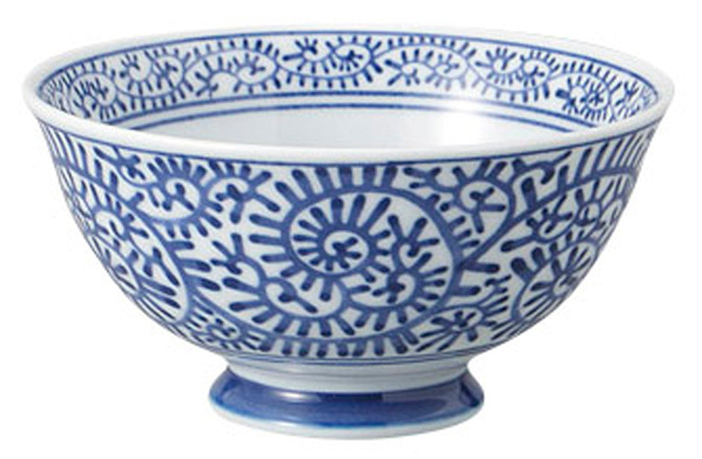 タコ唐草中平 [ 11.7 x 6cm ] [ 飯碗 ] | 和食 飲食店 定食屋 自宅用 業務用