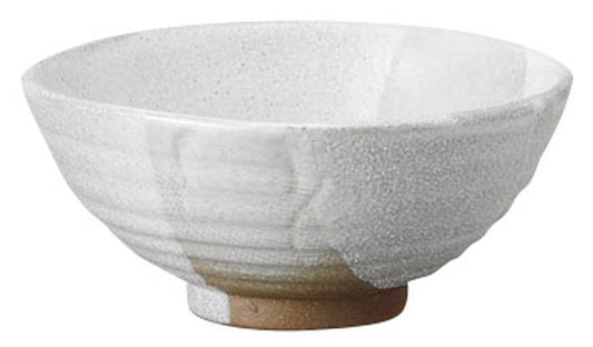 白釉重ね茶碗 [ 12.3 x 5.5cm ] [ 飯碗 ] | 和食 飲食店 定食屋 自宅用 業務用