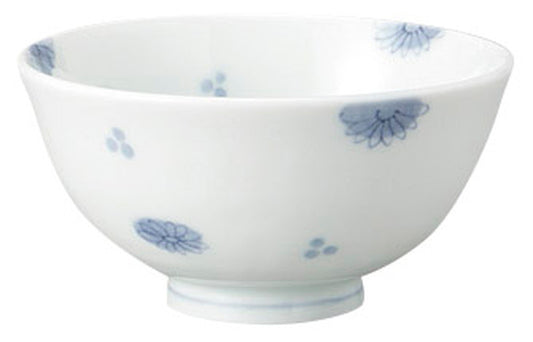 菊花紋茶碗 [ 11.3 x 5.7cm ] [ 飯碗 ] | 和食 飲食店 定食屋 自宅用 業務用