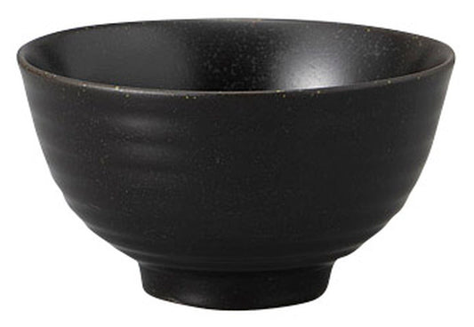 梨地天目茶碗 [ 11.5 x 6.4cm ] [ 飯碗 ] | 和食 飲食店 定食屋 自宅用 業務用