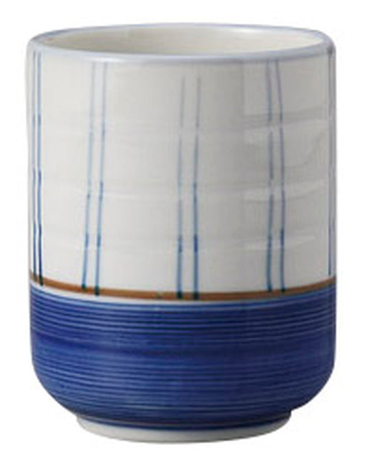 二本ハケ長湯呑 [ 6.3 x 8.5cm 200cc ] [ 長湯呑 ] | 和食 飲食店 寿司店 定食屋 業務用