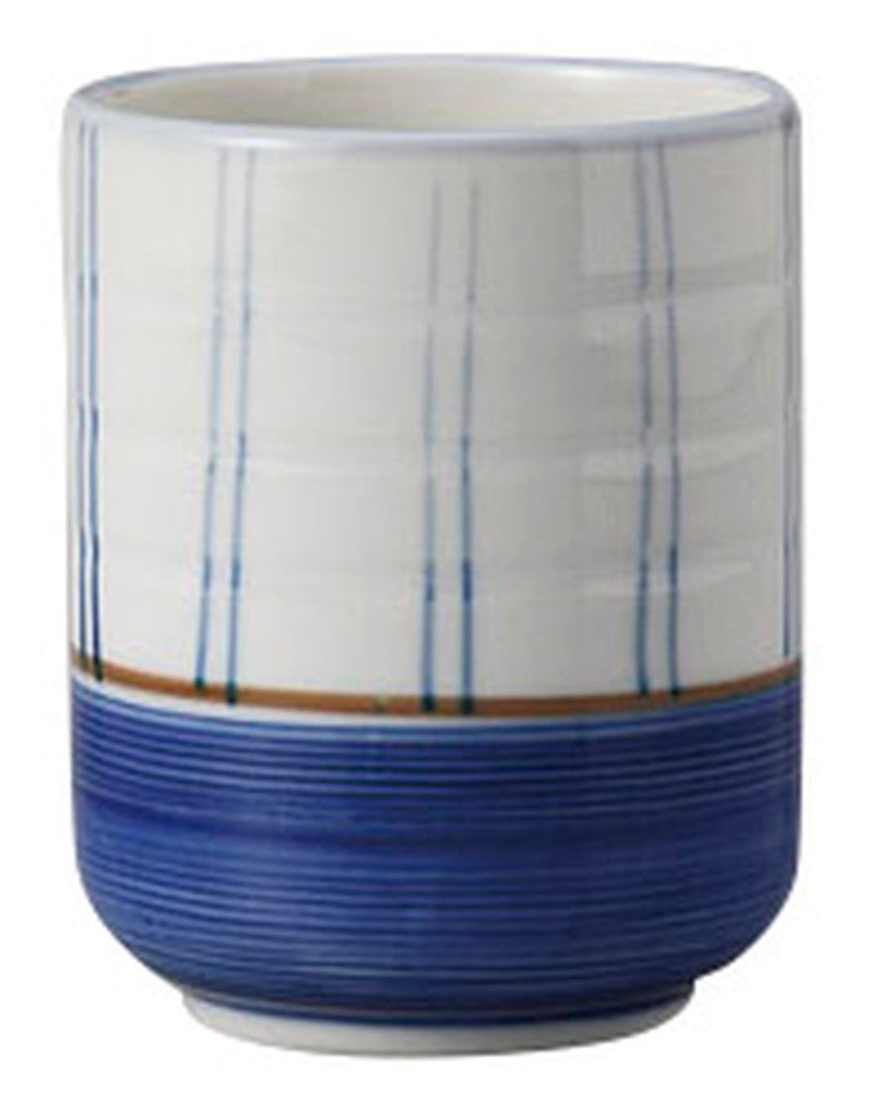 二本ハケ長湯呑 [ 6.3 x 8.5cm 200cc ] [ 長湯呑 ] | 和食 飲食店 寿司店 定食屋 業務用