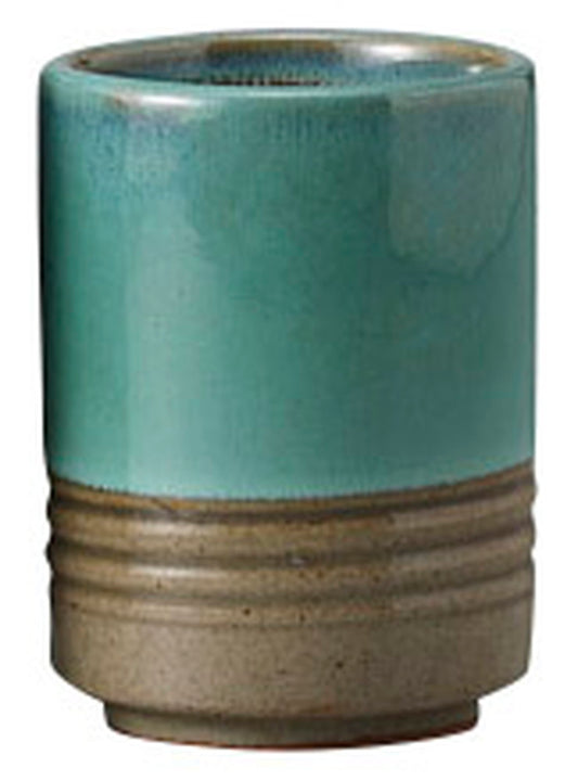 ヒスイこぶ茶 [ 5.9 x 8cm 150cc ] [ 長湯呑 ] | 和食 飲食店 定食屋 自宅用 業務用