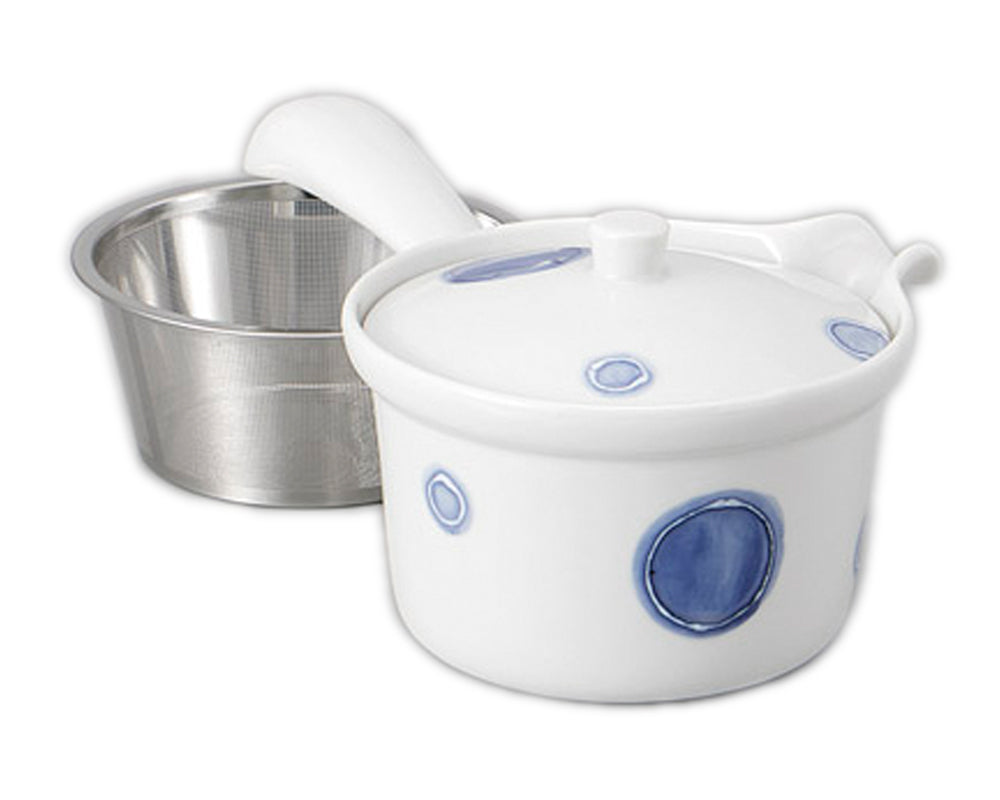 有田焼 丸紋SS平急須 [ 11 x 11cm 275cc ] [ 急須 ] | 和食 飲食店 自宅用 お茶 贈り物