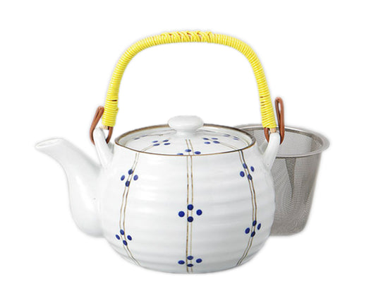 十草丸紋青DB4号土瓶 [ 12.2 x 9.8cm 560cc ] [ 土瓶 ] | 和食 飲食店 定食屋 そば屋 業務用