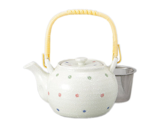 水玉淡雪4号土瓶 [ 720cc ] [ 土瓶 ] | 和食 飲食店 定食屋 そば屋 業務用