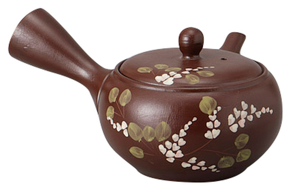 茶泥萩急須(さわやかアミ) [ 17 x 15 x 8cm 350cc ] [ 急須 ] | 和食 飲食店 自宅用 お茶 贈り物