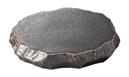 孔雀崖型ロックプレート(中) [ 21.5 x 4cm ] [ プレート ] | 洋食 飲食店 レストラン カフェ モダン おしゃれ 業務用