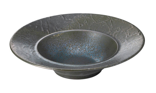 バロック黒彩26cmディープスープ [ 26.5 x 6.3cm ] [ スープ皿 ] | 洋食 飲食店 レストラン カフェ モダン おしゃれ 業務用