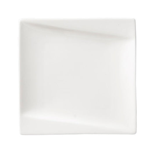 オビリック17プレート [ 17.2 x 17.2 x 2cm ] [ 角皿 ] | 洋食 飲食店 レストラン カフェ モダン おしゃれ 業務用