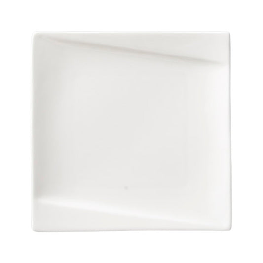 オビリック20プレート [ 20.2 x 20.2 x 2.3cm ] [ 角皿 ] | 洋食 飲食店 レストラン カフェ モダン おしゃれ 業務用