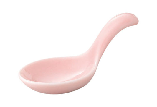 一口レンゲ ピンク [ 11 x 4cm ] [ アミューズ ] | 洋食 飲食店 レストラン カフェ モダン おしゃれ 業務用