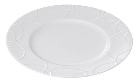 ループ白28cmディナー [ 28 x 2.2cm ] [ パスタ皿 ] | 洋食 飲食店 レストラン カフェ 業務用