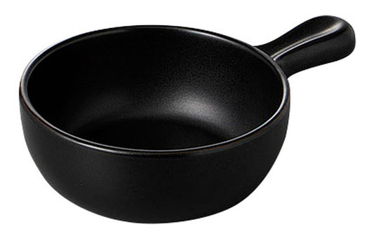 EARTHEN GRATENソースパン Black (K) [ 13 x 19.2 x 4.8cm ] [ 洋陶 ] | オーブン対応 あったか 飲食店 レストラン カフェ 洋食