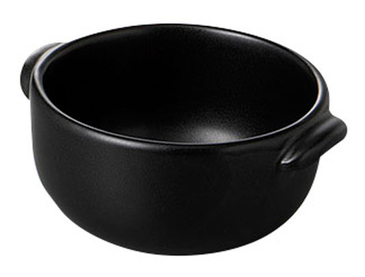 EARTHEN GRATENミニ丸 Black [ 10 x 12 x 5cm ] [ 洋陶 ] | オーブン対応 あったか 飲食店 レストラン カフェ 洋食