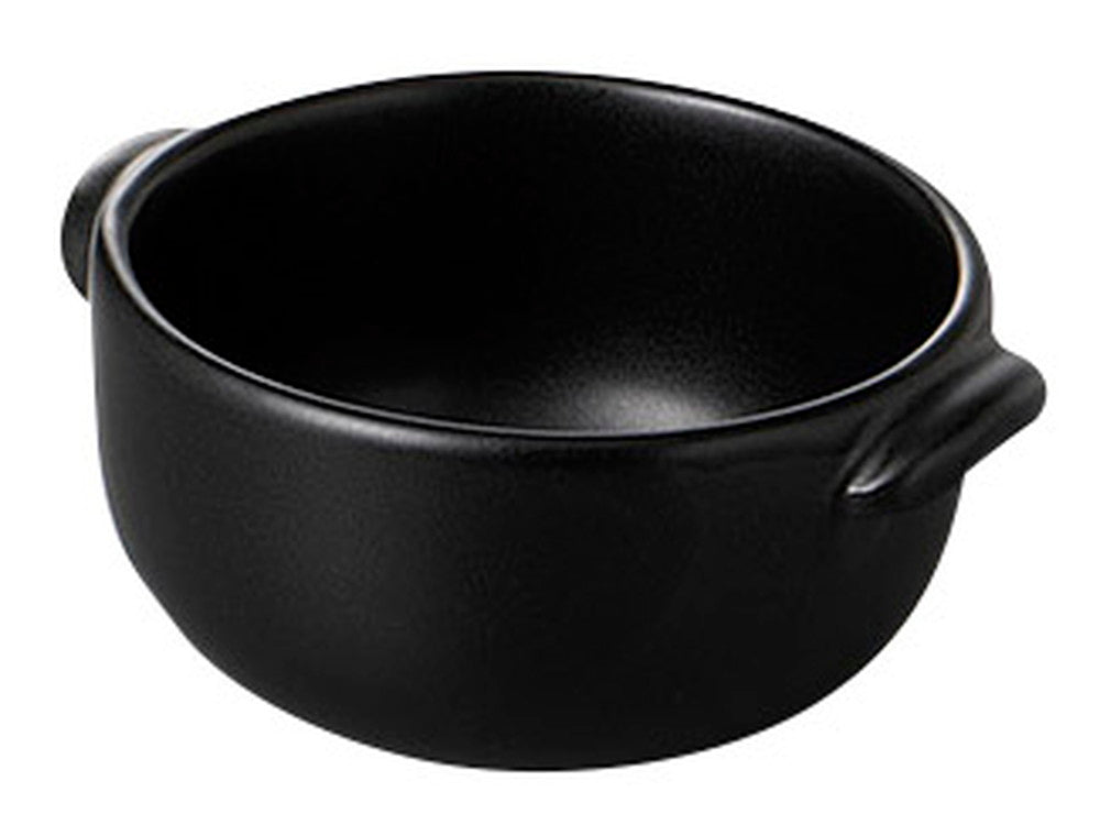 EARTHEN GRATENミニ丸 Black [ 10 x 12 x 5cm ] [ 洋陶 ] | オーブン対応 あったか 飲食店 レストラン カフェ 洋食