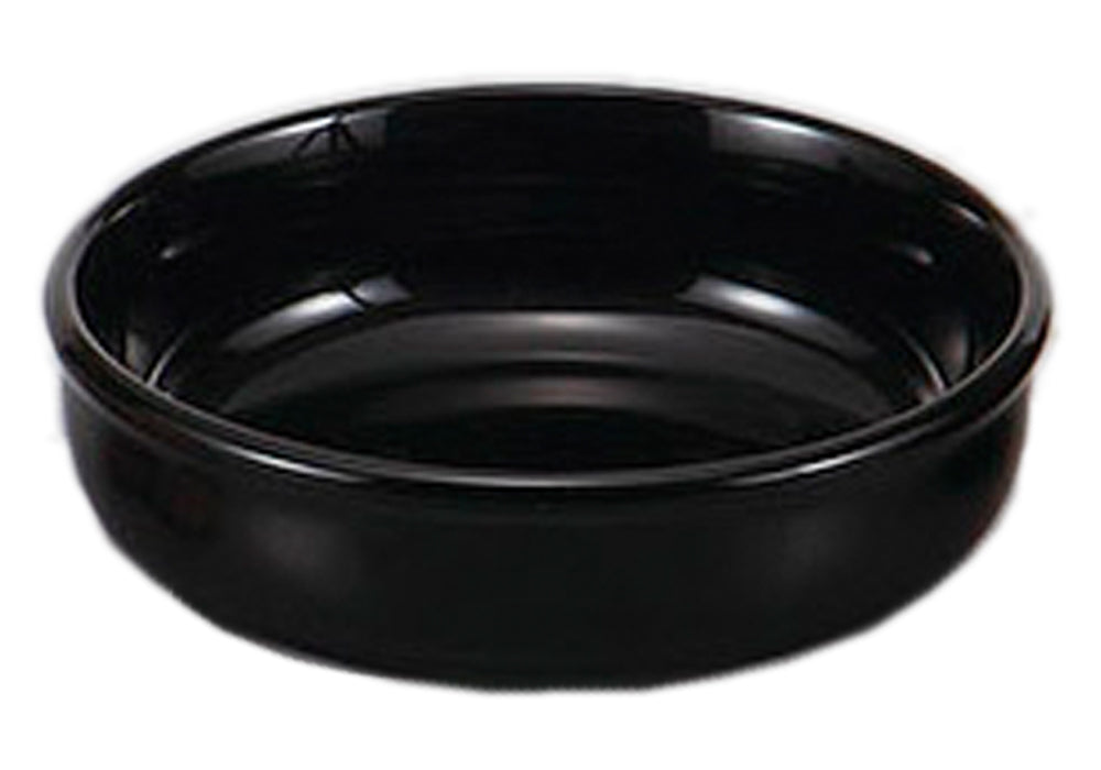 黒5吋丸グラタン [ 13.2 x 3.7cm ] [ 洋陶 ] | 洋食 飲食店 レストラン カフェ 業務用