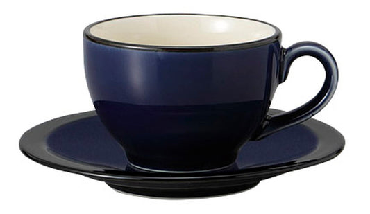BlackRustコーヒー碗皿(N) [ C:9.3 x 6.3cm 230㏄ S:15.4 x 2cm ] [ カップ＆ソーサー ] | 飲食店 喫茶店 カフェ レストラン 業務用