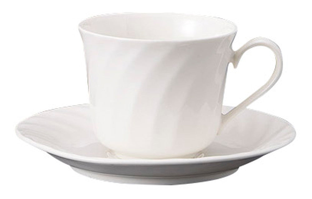 NB新ネジコーヒー碗皿 [ C:10.3 x 8.2 x 6.7cm 190㏄ S:14.3 x 1.8cm ] [ カップ＆ソーサー ] | 飲食店 喫茶店 カフェ レストラン 業務用