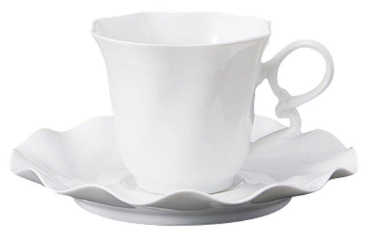 カトリーヌコーヒーC/S [ C:8.8 x 6.7cm 145㏄ S:14.3 x 2cm ] [ カップ＆ソーサー ] | 飲食店 喫茶店 カフェ レストラン 業務用