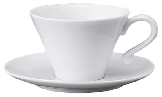 アートコーヒー 碗皿 [ C:12 x 9.4 x 6.4cm 180㏄ S:12 x 2.4cm ] [ カップ＆ソーサー ] | 飲食店 喫茶店 カフェ レストラン 業務用