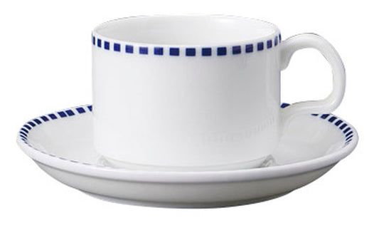 スタンキングドット柄コーヒー碗皿 [ C:7.3 x 5.4cm 170㏄ S:13 x 1.9cm ] [ カップ＆ソーサー ] | 飲食店 喫茶店 カフェ レストラン 業務用