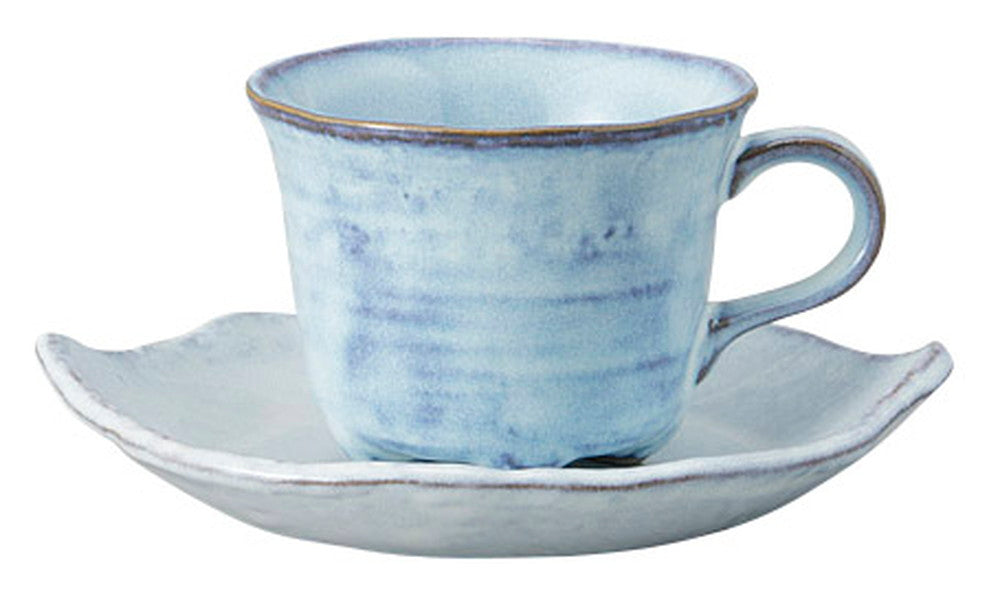 白均窯コーヒーC/S [ C:11.4 x 9 x 7cm 200㏄ S:15.8 x 13.7 x 2.7cm ] [ カップ＆ソーサー ] | 飲食店 喫茶店 カフェ レストラン 業務用